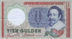 10 Gulden p85 23.3.1953